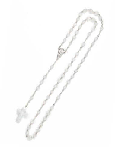 White Murrina Rosary  | Vatican Gift