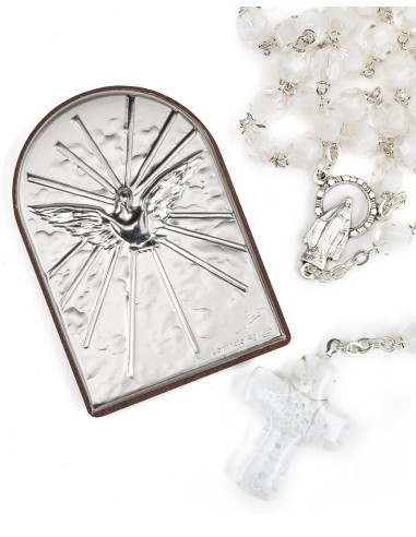 Confirmation Gift - Wooden White  Box  | Vatican Gift