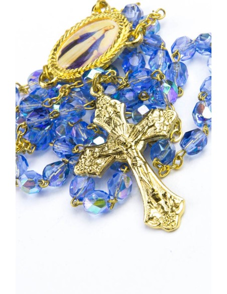 Our Lady Sky Blue Rosary