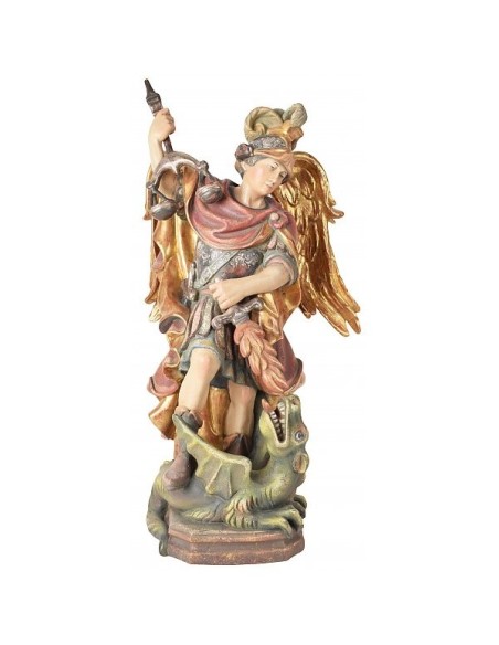 St. Michael the Archangel - wooden Statue  | Vatican Gift St. Michael the Archangel - wooden Statue  | Vatican Gift
