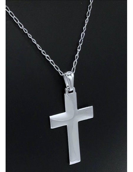 Sterling Silver Cross Pendant Necklace