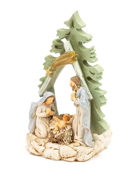 Nativity Scene Tree with Candle | Vatican Gift