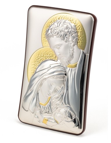 Holy Family Silver and Gold Icon  | Vatican Gift