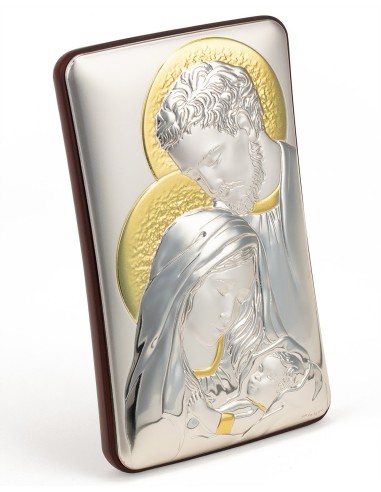 Holy Family Silver and Gold Icon  | Vatican Gift