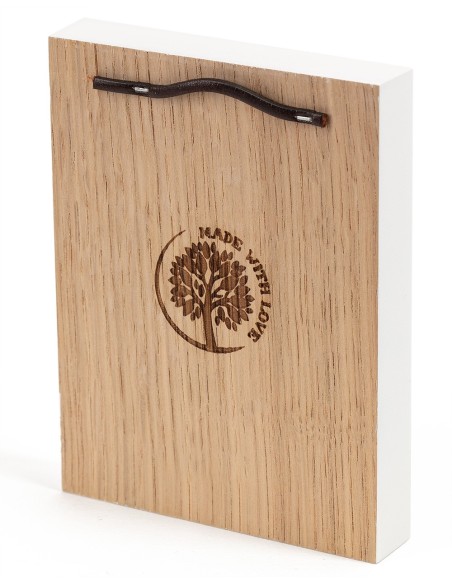 Holy Family Painted on Wood with Relief Details | Vatican Gift