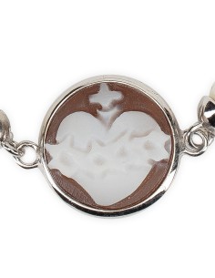 River Pearls Bracelet Sacred Heart Cameo | Vatican Gift 2