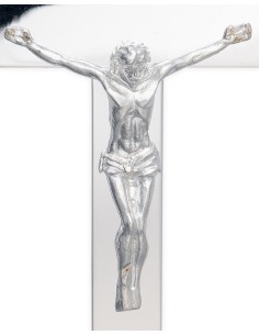 Shiny Steel Crucifix | Vatican Gift 2