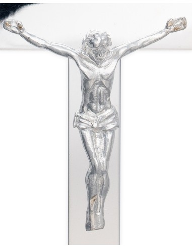 Shiny Steel Crucifix | Vatican Gift