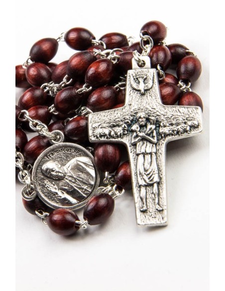 Pope Francis Rosary with Papal Crucifix Pope Francis Rosary with Papal Crucifix