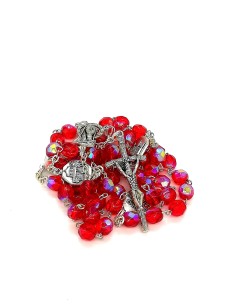 Four Basilicas Red Rosary  | Vatican Gift 2