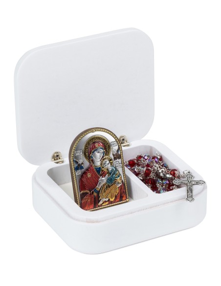 Baptism Gift Red Virgin Mary | Vatican Gift Baptism Gift Red Virgin Mary | Vatican Gift