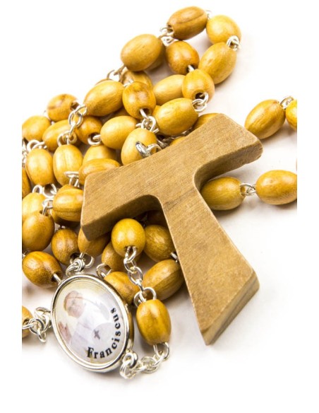 Tau Crucifix Rosary with Pope Francis Tau Crucifix Rosary with Pope Francis