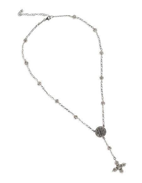 White Gold Rosary Beads Dolce Gabbana Rosary Necklace White Gold