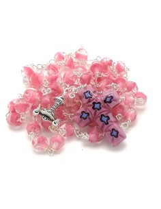 Holy Communion Pink Murrina  | Vatican Gift