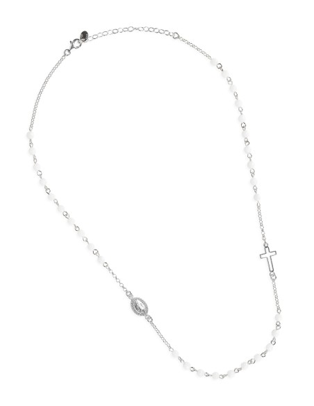 White Jade Sterling Silver Necklace | Vatican Gift White Jade Sterling Silver Necklace | Vatican Gift