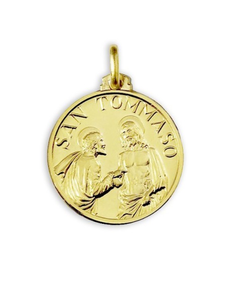 Gold Plated St. Thomas The Apostle Medal