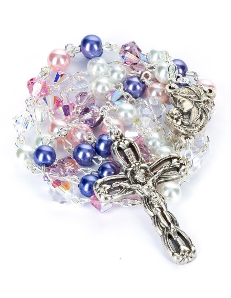 Crystal Pearls Rosary Crystal Pearls Rosary