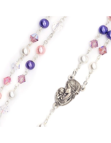Crystal Pearls Rosary Crystal Pearls Rosary
