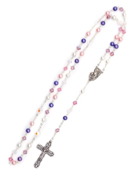 Crystal Pearls Rosary Crystal Pearls Rosary