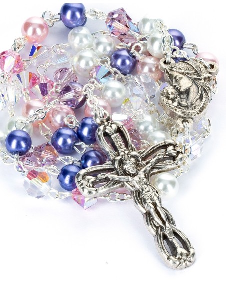 Crystal Pearls Rosary Crystal Pearls Rosary