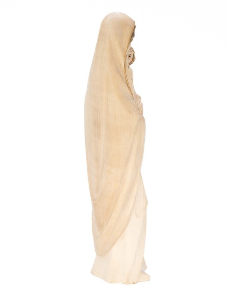 Virgin Mary Child Jesus Alpine Wood Statue Virgin Mary Child Jesus Alpine Wood Statue