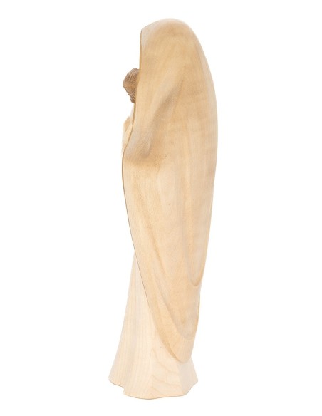 Virgin Mary Child Jesus Alpine Wood Statue Virgin Mary Child Jesus Alpine Wood Statue