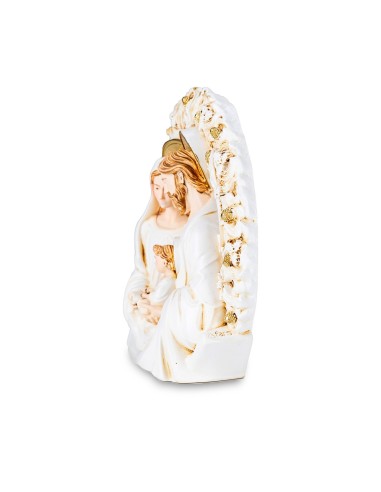 Holy Family Pure White Statue