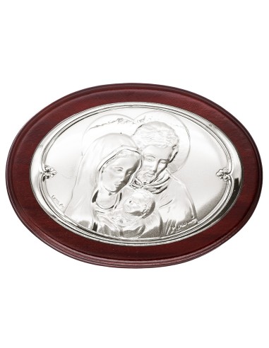 Holy Family Oval Rosary Box