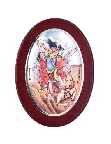 St. Michael Archangel Oval Rosary Box