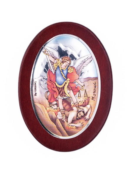 St. Michael Archangel Oval Rosary Box