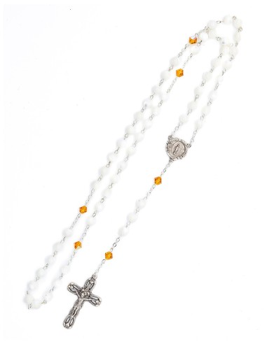 Mother of Pearls Crystal Rosary