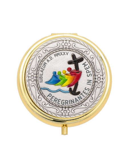 Multicolored Glass Beads Jubilee Rosary Box Set Multicolored Glass Beads Jubilee Rosary Box Set