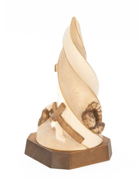 Calvary Easter Scene Flame Alpine Wood