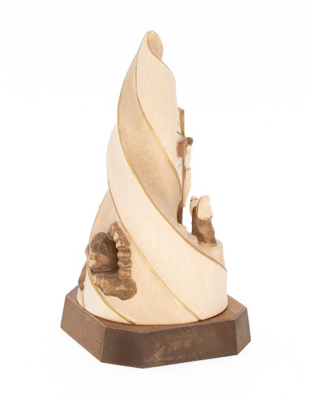 Calvary Easter Scene Flame Alpine Wood