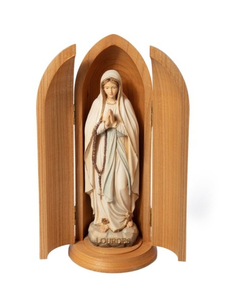 Lourdes Virgin Mary in a Casket Lourdes Virgin Mary in a Casket