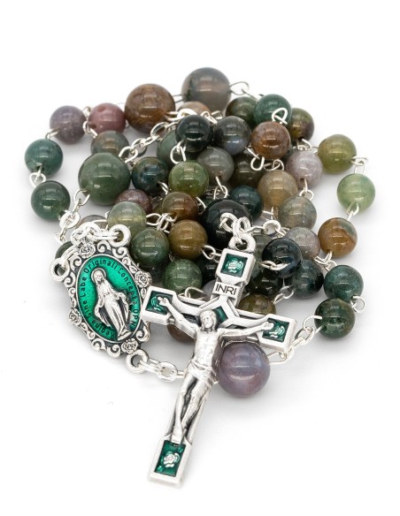 Agate Beads Rosary