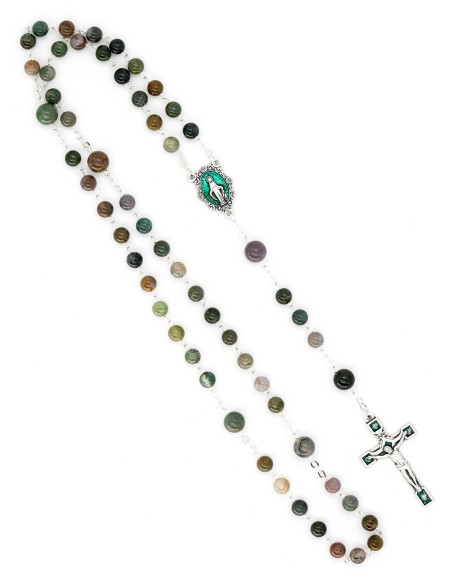 Agate Beads Rosary