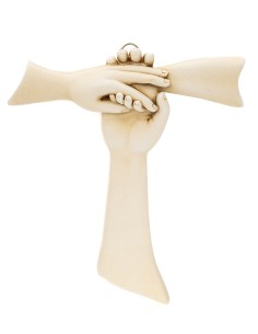 Three Hands Joined Tau Cross