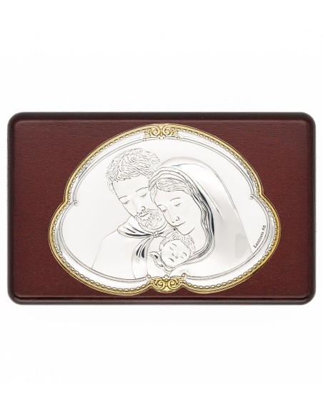 Light Purple Crystal Rosary Bracelet Wooden Box Set