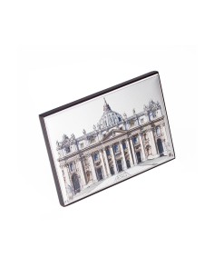 Sterling Silver Bilaminate St. Peter Basilica Size Small 2