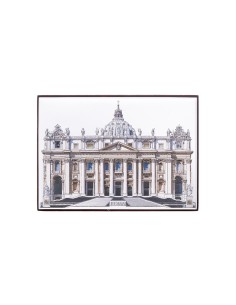 Sterling Silver Bilaminate St. Peter Basilica Size Small