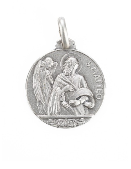 Sterling Silver St. Matthew Medal Sterling Silver St. Matthew Medal