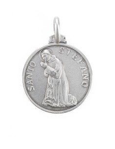 Sterling Silver St. Stephen Medal