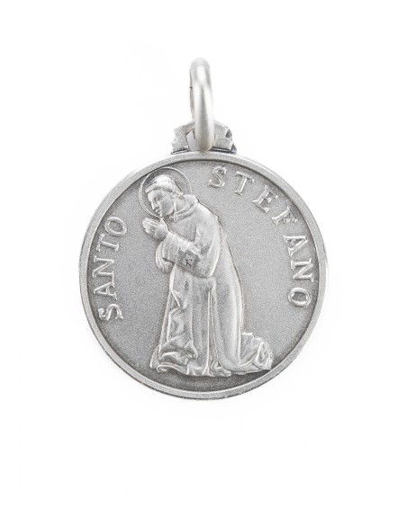 Sterling Silver St. Stephen Medal