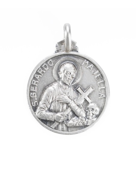 Sterling Silver St. Gerard Majella Medal