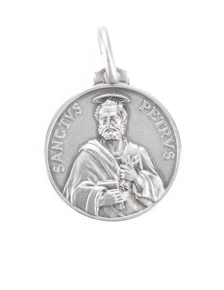 Sterling Silver St. Peter the Apostle Medal Sterling Silver St. Peter the Apostle Medal