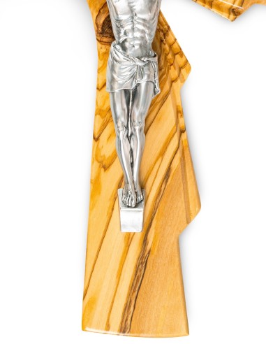 Artistic Olive Wood Crucifix Halo