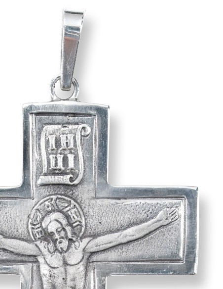 Pope Leo XIV Inspired Sterling Silver Pastoral Crucifix