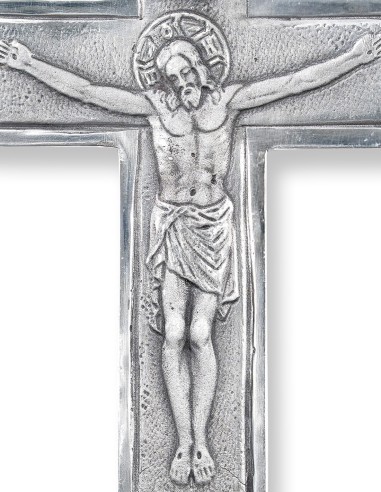 Pope Leo XIV Inspired Sterling Silver Pastoral Crucifix