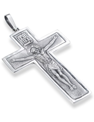 Pope Leo XIV Inspired Sterling Silver Pastoral Crucifix
